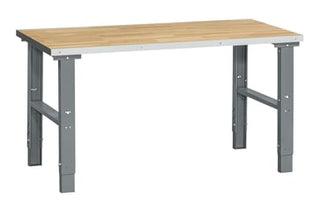 WFI filebænk HD 500 m/egeparketsbordplade 1600x800 mm