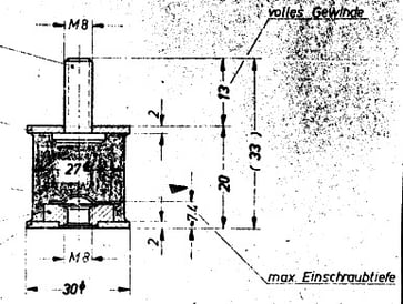 Vibrationsdæmper 052 18 195/102