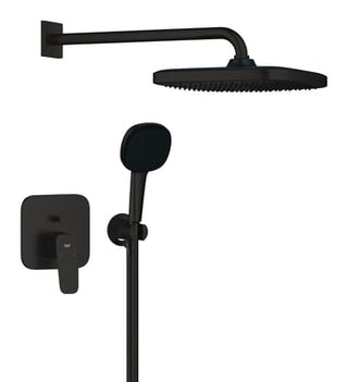 GROHE Cubeo Indbygningsbrusesystem inkl. håndbruser med Tempesta 250 mat sort