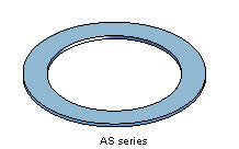 Aksialskive SKF AS 0619