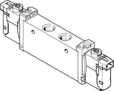 Festo Magnetventil VUVG-L14-T32C-AT-G18-1H2L-W1