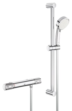 GROHE Grohtherm 1000 Performance termostatbatteri 1/2/Ø100 mm t/br m/br.arr, krom