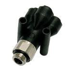 Dobbelt Y-Stykke 6mm G1/4 3132