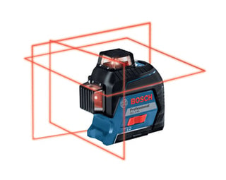 Blå Bosch cirkellaser gll 3-80