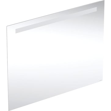 Geberit Option Basic Square spejl med lys 90 x 70 cm, aluminium