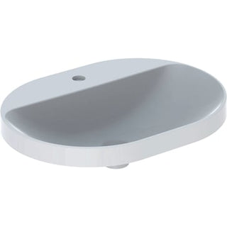 Geberit Variform håndvask 600x450x178mm nedf hvid porcelæn KeraTect