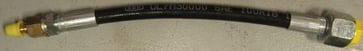 Fire exting. Hose 1/4"" 250mm W21,8oml.x 1/4""BSPudv.+Dyros han