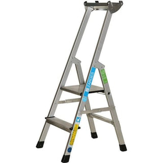 Trappestige i aluminium 2 trin 0,49 m