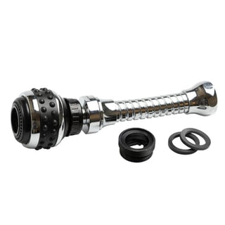 NEOPERL® Bubble-Stream luftblander m/kugleled, brus og slange M22/M24 15 l/min.
