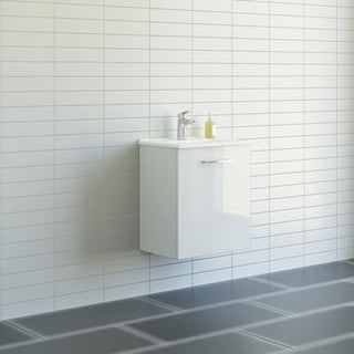 Dansani Mido møbelpakke 51 cm 1 låge L, vask hvid hgl