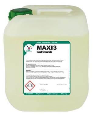 Maxi 3 Gulvvask 10 liter