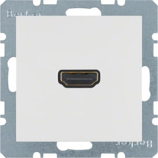 Multimedieudtag Euro indsats HDMI S./B. hvid