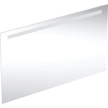 Geberit Option Basic Square spejl med lys 120 x 70 cm, aluminium