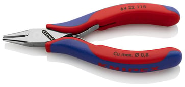 Knipex forbidetang elektronik 115 mm med lille facet