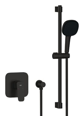 GROHE Cubeo Indbygningsbrusesystem med Tempesta 110 mat sort