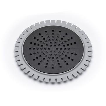 Purus rist til microcement Ø150 sort