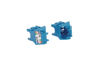 Aflastnings stykke Mini-Com TX6A 45gr. venstre/højre blå pk.10 stk.