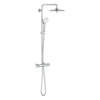 GROHE Euphoria 260 brusesystem med termostat til væg, krom