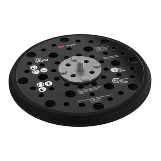 3M Xtract Hookit Bagplade 89053 150mm ekstra hård sort