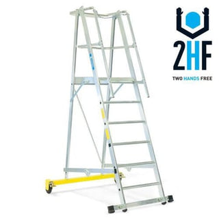 Stigeplatform foldbar 6 trin 1,60 m