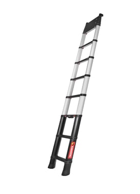 Telesteps Rescue Line Military Teleskopstige 4,1m sort