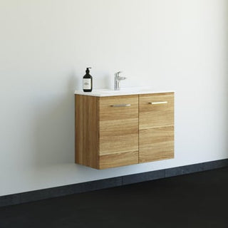 Dansani Mido mini møbelpakke 81 cm 2 låger, vask, varm eg