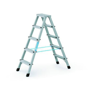 Wienerstige aluminium 2x 5 trin 1,36 m