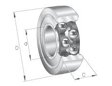 Løberulle INA LR5006-2RS