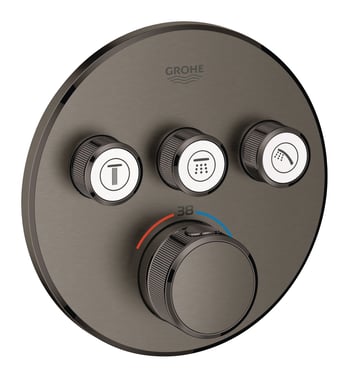 GROHE Grohtherm SmartControl termostat udv. del, rund 3SC, grafit