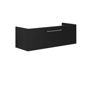 Dansani Mido vaskeskab 120 cm m/1 skuffe, sort struktur