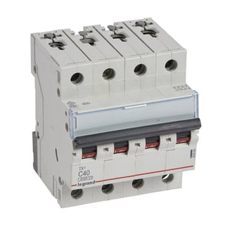 TX3 MCB automatsikring C40 4pol 4M 6000/6KA