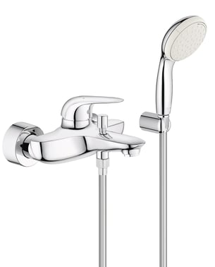 GROHE Eurostyle 2015 Solid kar og brusearmatur med håndbruser