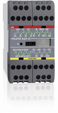 PLC, 8+8+2+2 I/O Pluto A20 v2