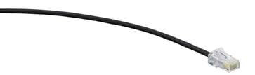 PATCHKABEL K6 HIGH-FLEX 4,2M ((14FT)) SORT 12 PACK