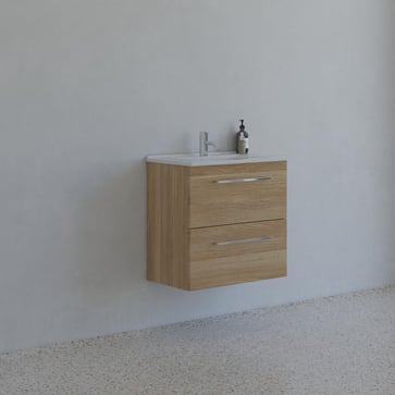 Dansani Mido møbelpakke 61 cm 2 sk, vask varm eg