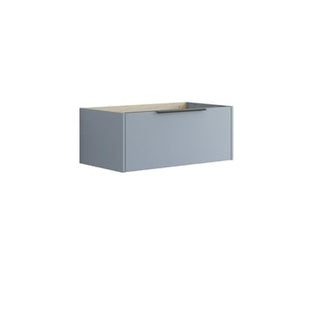 Dansani Mido vaskeskab 80x32 cm m/1 skuffe, glat blå mat