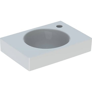 Geberit Preciosa II håndvask 400x280x105mm t/bolte hvid porcelæn KeraTect