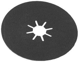 Fiberrondel Ø125X22 4815 K36 Stål/INOX