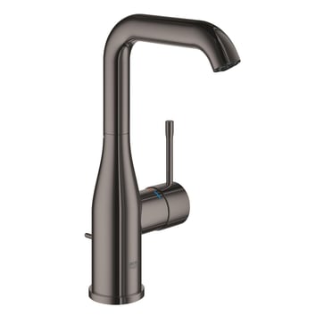 GROHE Essence etgrebs håndvaskarmatur 127 mm tud m/bv, Hard Graphite messing