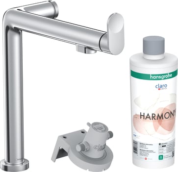 hansgrohe Aqittura M91 FilterSystem 240, 1jet, Starter Set, krom