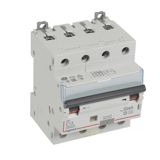 DX3 RCBO kombiafbryder C13 4pol 30mA type-A 4M 6000/10KA