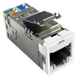 Modular Jack SLX KAT6A STP uden støvlåg hvid