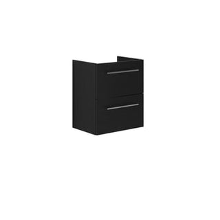 Dansani Mido vaskeskab 50 cm m/2 skuffe, sort struktur