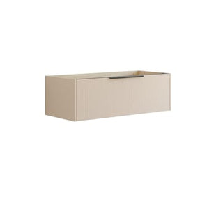 Dansani Mido vaskeskab 100x32 cm m/1 skuffe, stribet sand