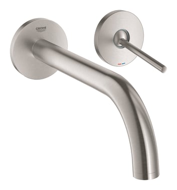 GROHE Atrio håndvaskarmatur til indbygning udvendig dele 2-h L 220 mm SuperSteel