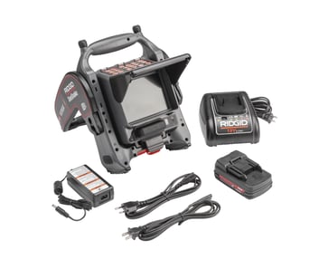 RIDGID CS6x VERSA monitor inkl. batteri og oplader