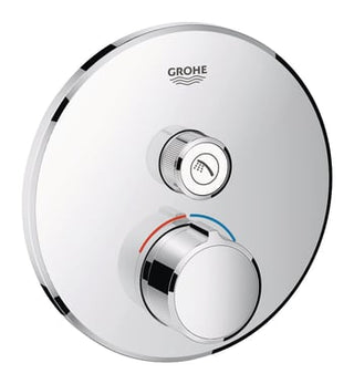 GROHE SmartControl termostat udv. del, rund 1SC, krom