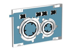 Geberit Sigma21 betjeningsplade, metal/glas - kundespecifik