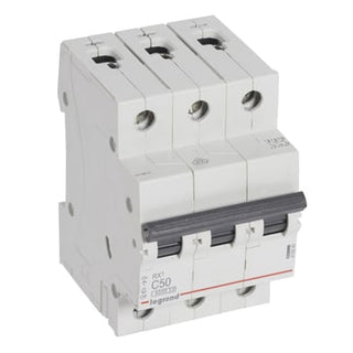 RX3 MCB automatsikring C50 3pol 3M 6000A