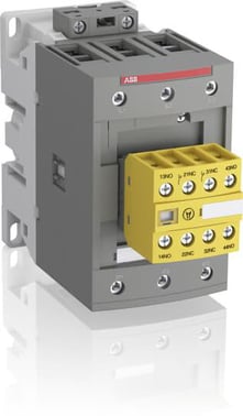 3 polet sikkerhedskontaktor 45kW 2NO+2NC hjælpekontakter
